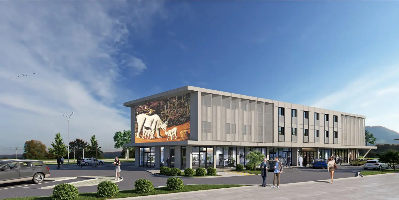 IBIS Tbilisi Airport — სასტუმროს ვიზუალიზაცია